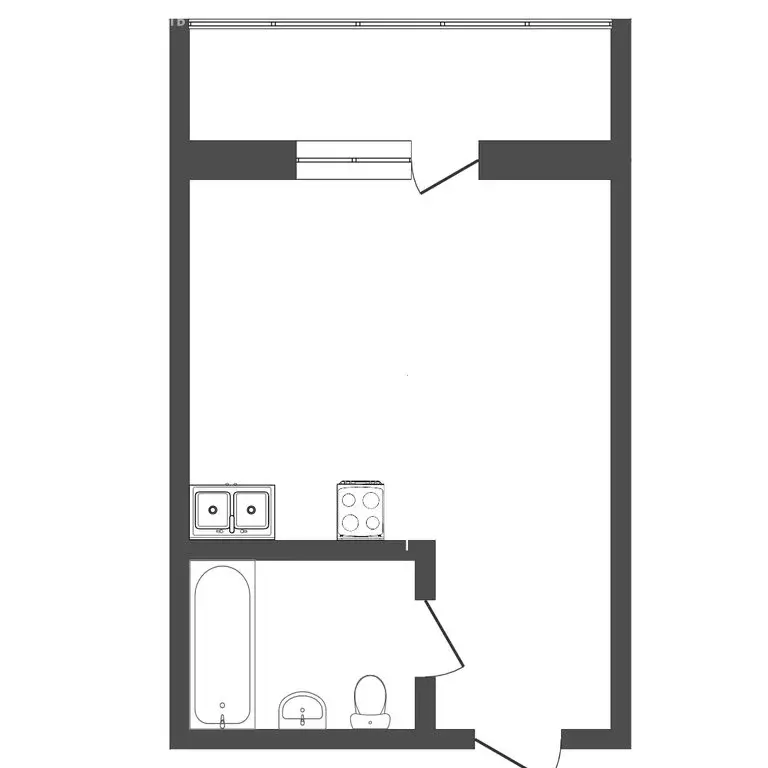Квартира-студия: Сочи, улица Ленина, 298Б (35 м) - Фото 0