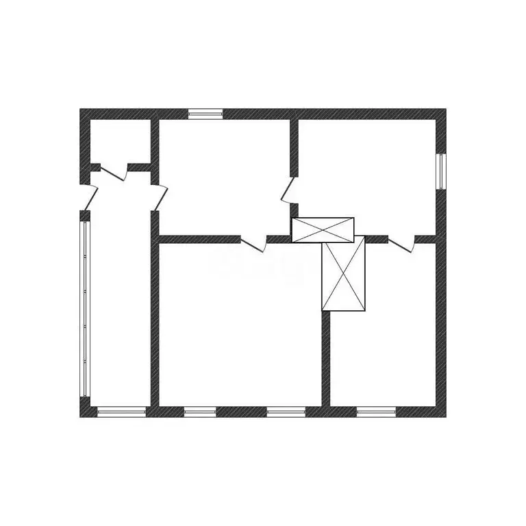 Дом в село Малакеево, Светлая улица (48.2 м) - Фото 2