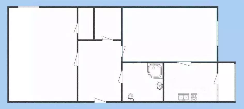 2-к кв. Белгородская область, Белгородский район, Дубовское с/пос, ... - Фото 1