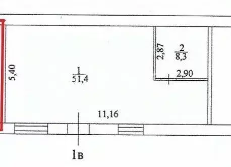 Торговая площадь в Мурманская область, Мурманск ул. Юрия Гагарина, 45 ... - Фото 2