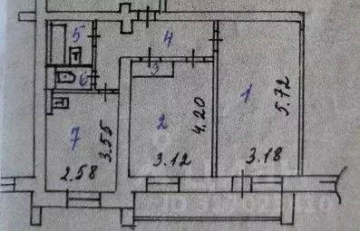 2-к кв. Бурятия, Улан-Удэ Норильская ул., 20 (50.8 м) - Фото 1