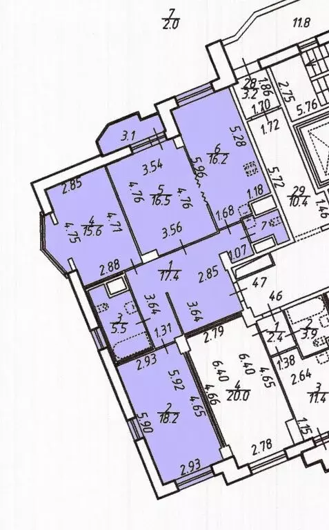 3-комнатная квартира: Санкт-Петербург, улица Руднева, 18 (94.5 м) - Фото 1