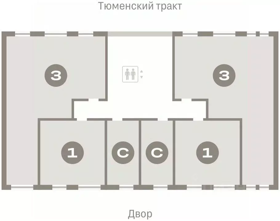 3-к кв. Ханты-Мансийский АО, Сургут 35-й мкр, Квартал Новин жилой ... - Фото 1