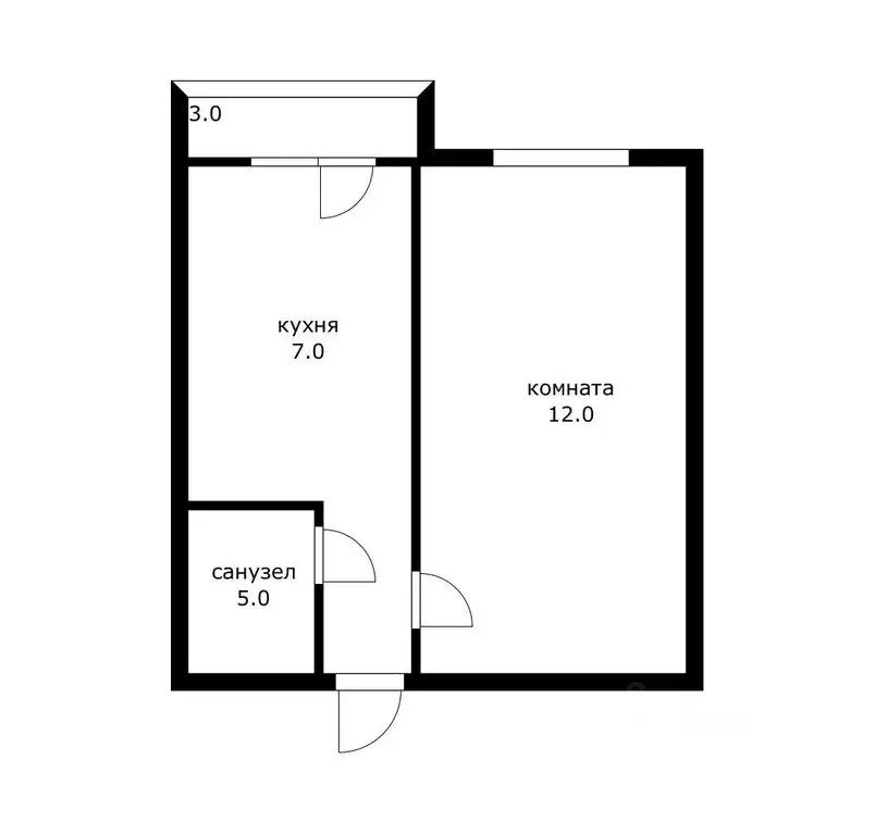 1-к кв. Адыгея, Тахтамукайский район, Старобжегокайское с/пос, Новая ... - Фото 1