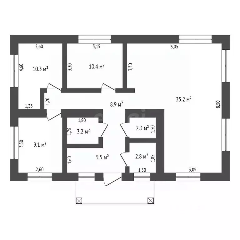 Дом в Амурская область, Благовещенск городской округ, пос. ... - Фото 2