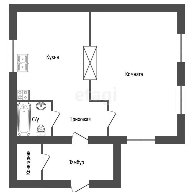 Дом, 21 м - Фото 2