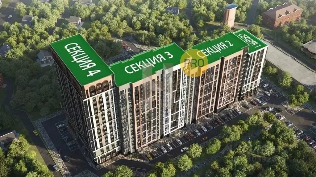 Студия Воронежская область, Воронеж ул. Чапаева, 68Б (27.12 м) - Фото 2