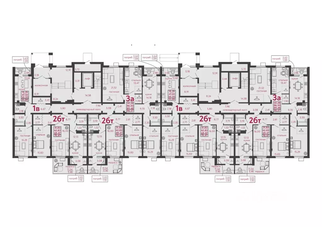 1-к кв. Пензенская область, Пенза ул. Высокая, 20 (51.09 м) - Фото 2