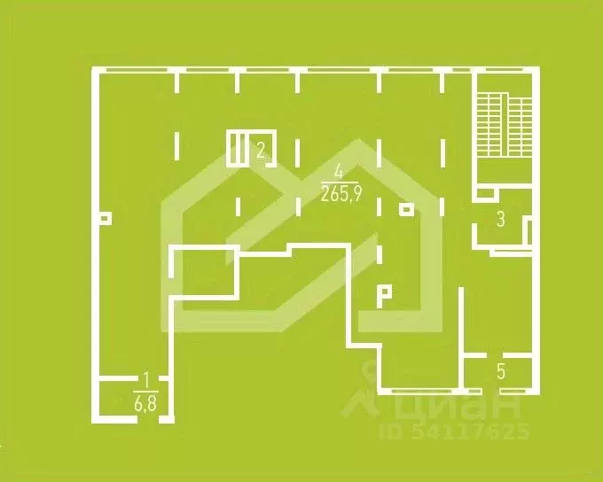 Помещение свободного назначения в Москва Херсонская ул., 43 (284 м) - Фото 2