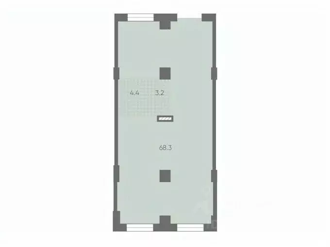 Офис в Санкт-Петербург Партизанская ул., 5 (76 м) - Фото 1