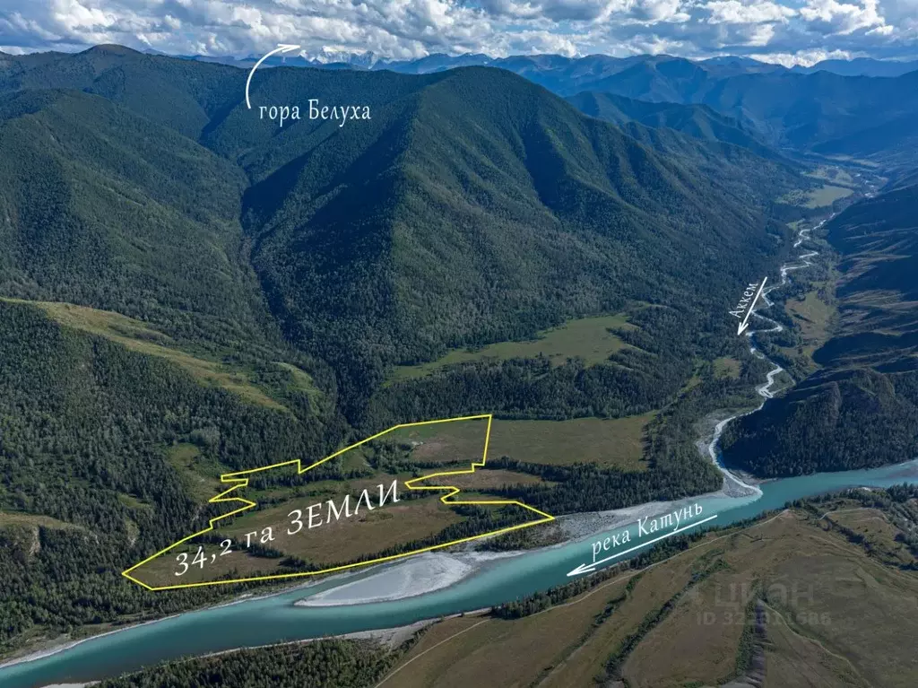 Участок в Алтай, Усть-Коксинский район, с. Тюнгур ул. Сухова (34.0 ... - Фото 2