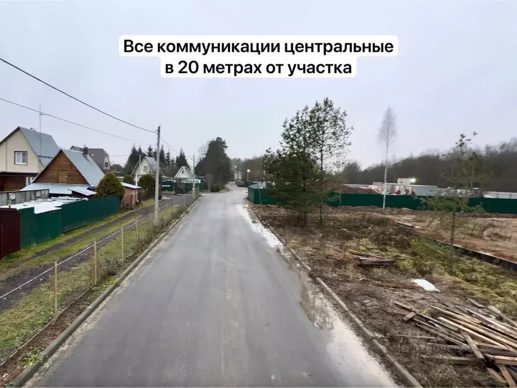 Участок в Московская область, Подольск городской округ, пос. ... - Фото 1