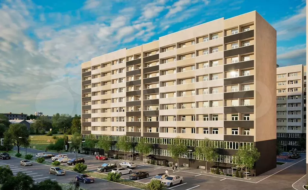 Квартира-студия, 28,4 м, 1/10 эт. - Фото 0