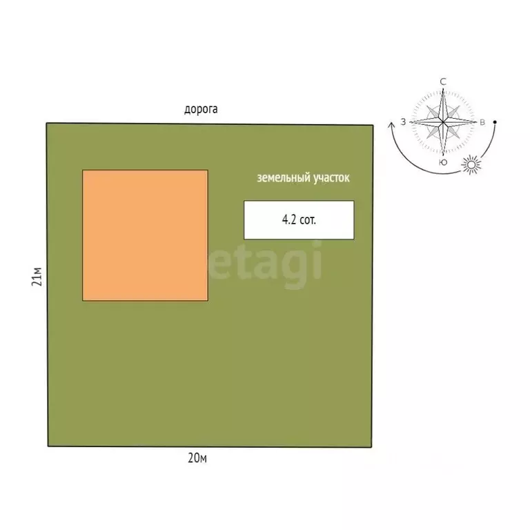 Дом в Свердловская область, Талица Парковый пер. (37 м) - Фото 2