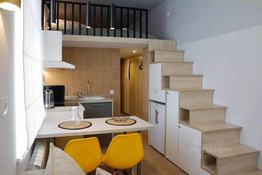 1-к кв. Татарстан, Казань ул. Карла Маркса, 11А (25.0 м) - Фото 2