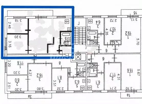 3-к кв. Москва Грайвороновская ул., 18К2 (50.5 м) - Фото 1