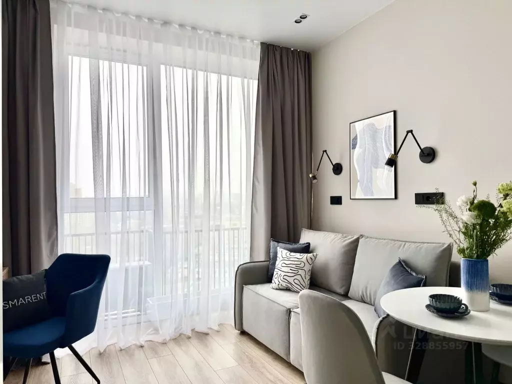 Студия Москва Автомобильный проезд, 4 (19.25 м) - Фото 1