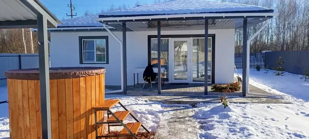 Дом в Ярославская область, Некрасовское с/пос, д. Елохова 37 (60 м) - Фото 0