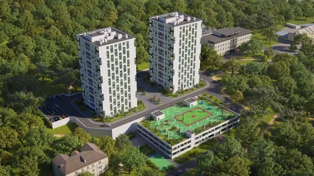 2-к кв. Мурманская область, Мурманск Первомайский округ,  (63.91 м) - Фото 1