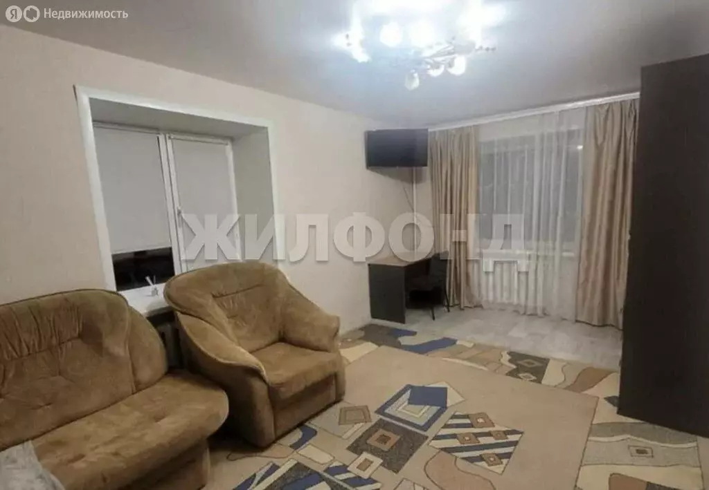 1-комнатная квартира: Барнаул, улица Никитина, 59 (31.1 м) - Фото 1