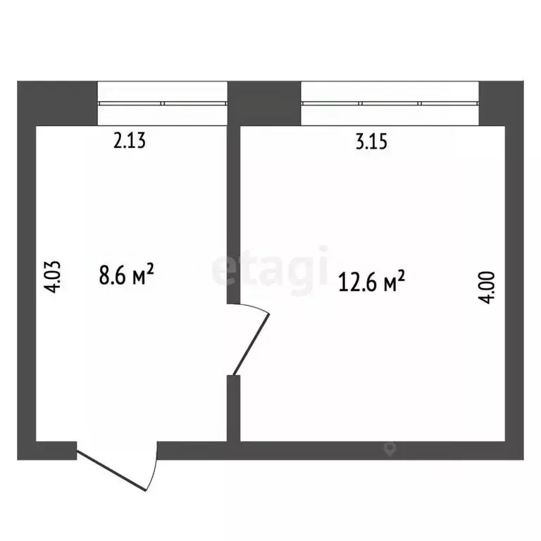 Комната Мордовия, Саранск ул. Лихачева, 28 (27.2 м) - Фото 2