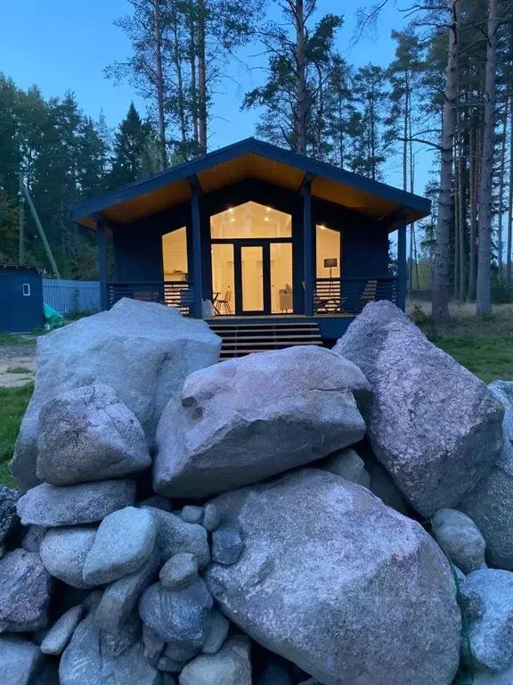 Дом в Ленинградская область, Приозерский район, Раздольевское с/пос, ... - Фото 0