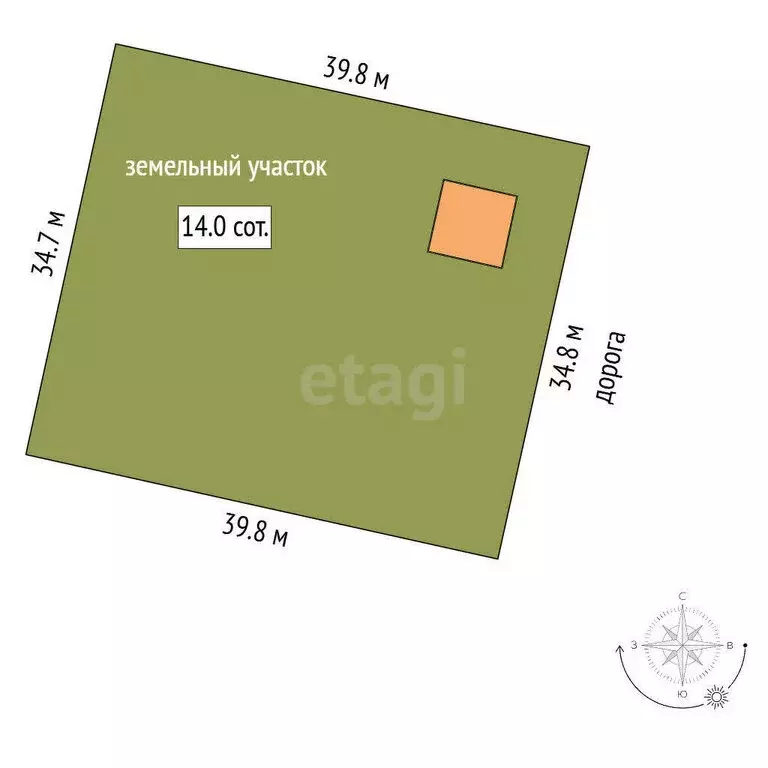 Участок в Тобольск, улица Большакова (14 м) - Фото 0