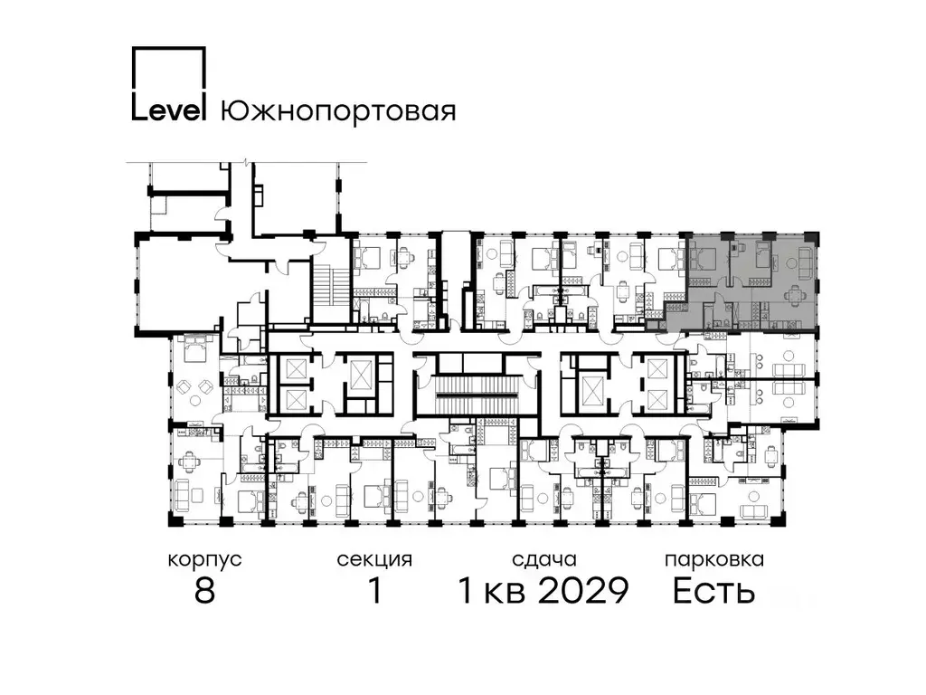 3-к кв. Москва Южнопортовая ул., 28АС17 (64.5 м) - Фото 1