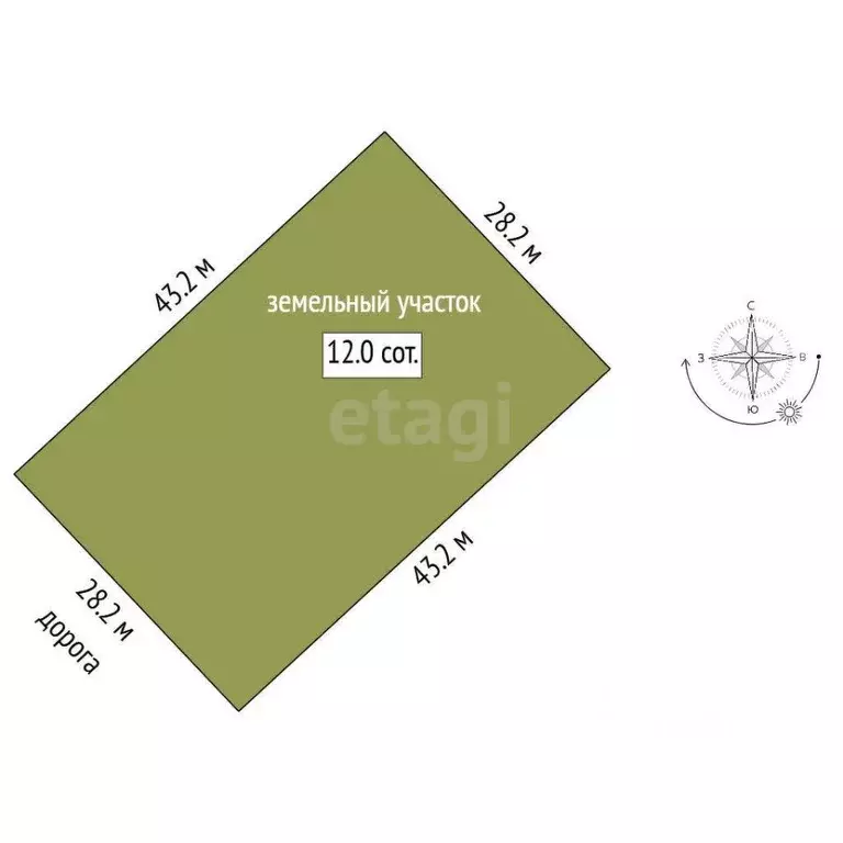 Участок в Мордовия, с. Лямбирь  (12.0 сот.) - Фото 2