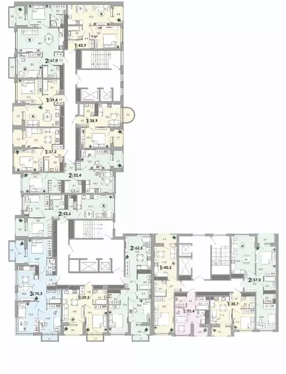 1-к кв. Тверская область, Тверь Южный мкр,  (39.4 м) - Фото 1