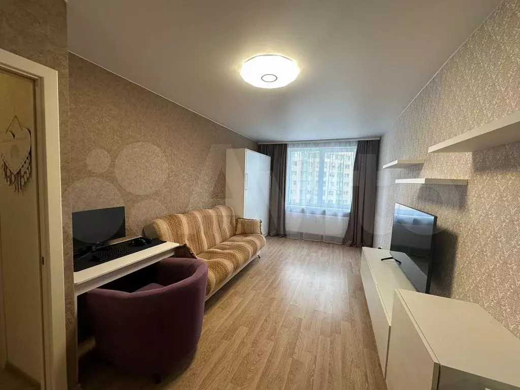 1-к. квартира, 37,4 м, 9/20 эт. - Фото 0
