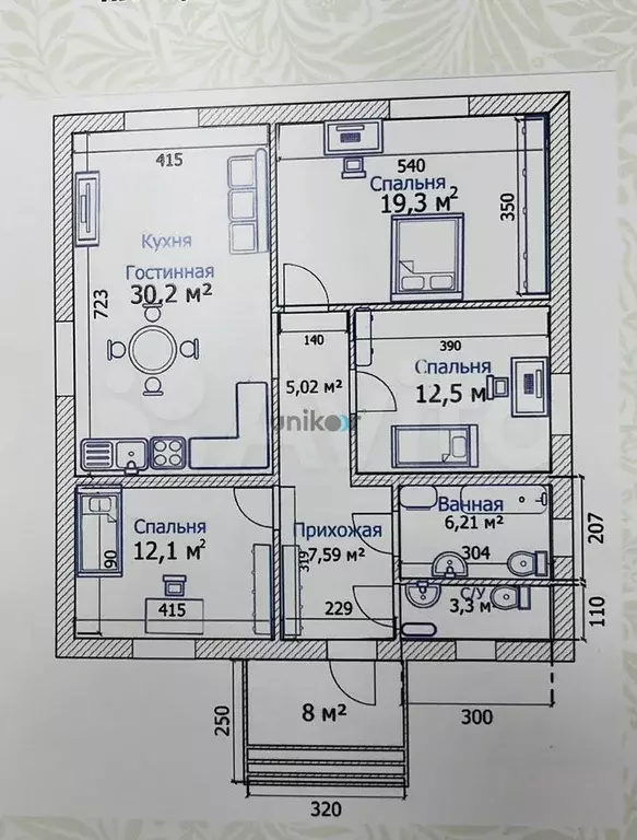 Дом 105 м на участке 6 сот. - Фото 0