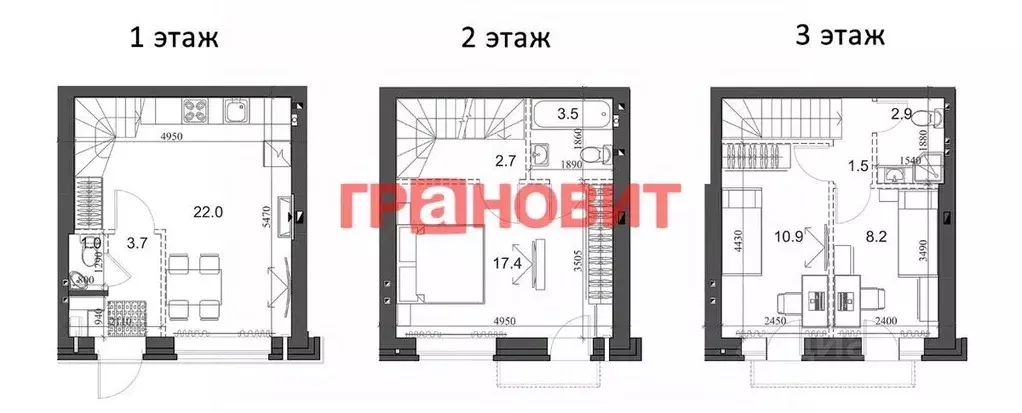 Таунхаус в Новосибирская область, Новосибирский район, Мичуринский ... - Фото 1