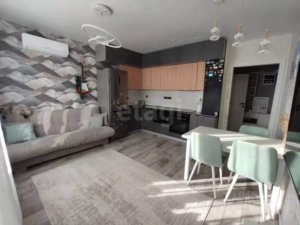 1-к кв. Тюменская область, Тюмень ул. Константина Посьета, 8 (39.8 м) - Фото 2