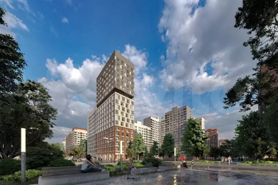 Квартира-студия, 21,7 м, 5/21 эт. - Фото 1