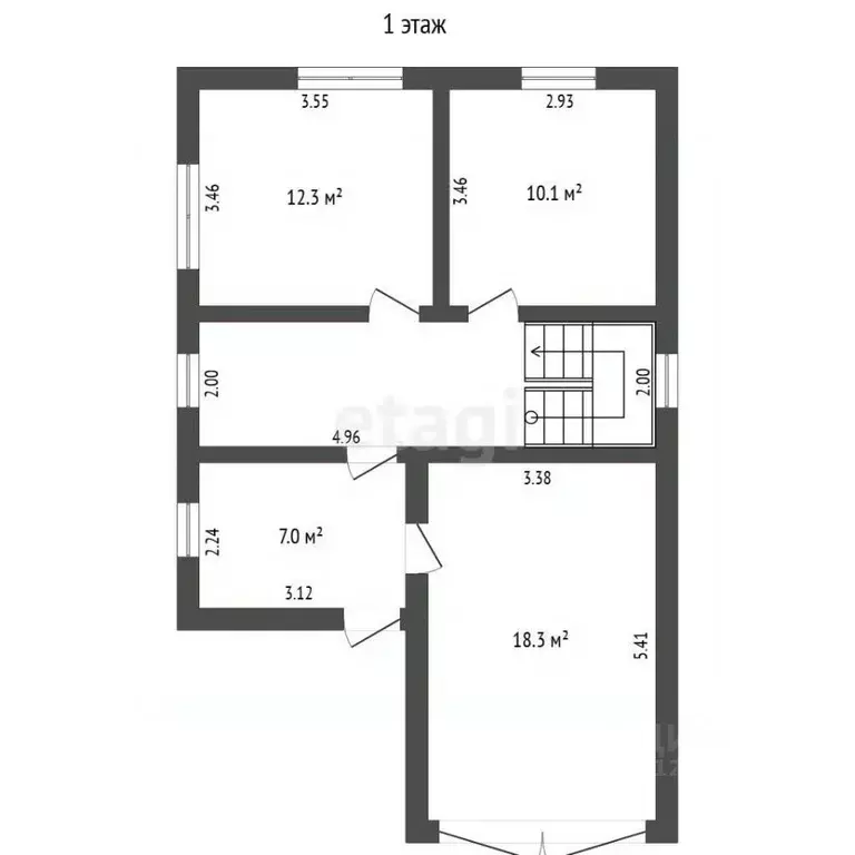 Дом в Крым, Симферополь ул. Яшлар (150 м) - Фото 2