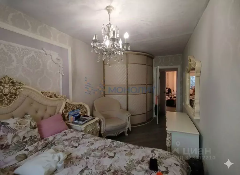 3-к кв. Нижегородская область, Нижний Новгород ул. Ванеева, 86 (58.0 ... - Фото 2