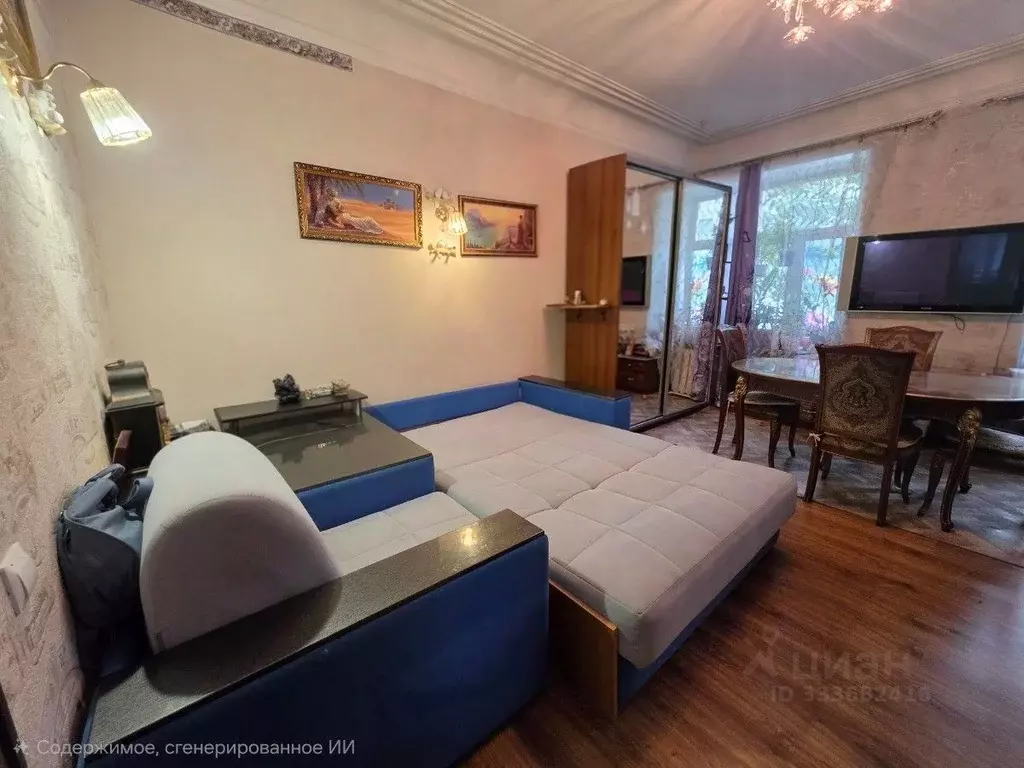 Комната Санкт-Петербург ул. Красного Курсанта, 10 (22.7 м) - Фото 2