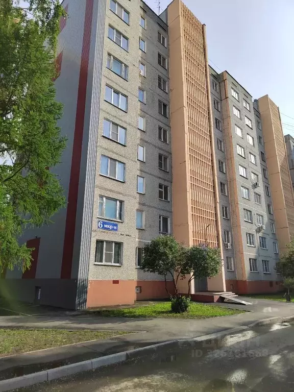 1-к кв. Курганская область, Курган Заозерный жилрайон, 6-й мкр, 1 ... - Фото 1