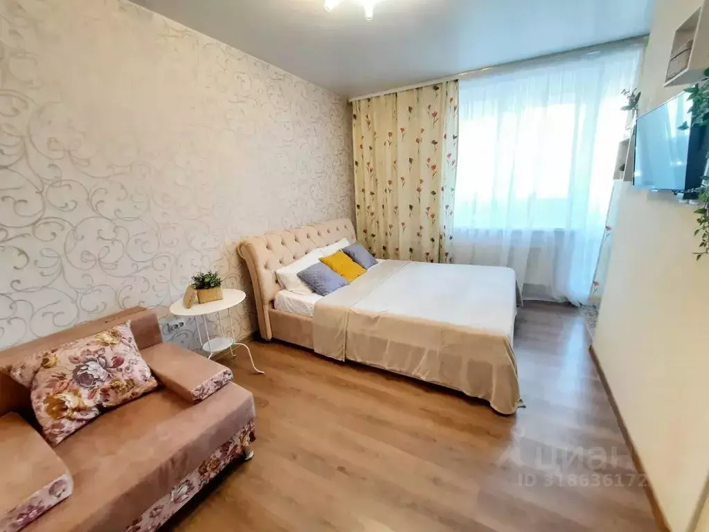 Студия Тюменская область, Тюмень ул. Беляева, 35к2 (27.0 м) - Фото 1