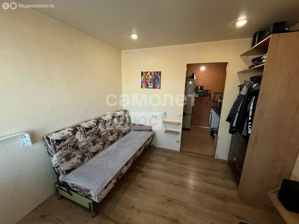 1к в -комнатной квартире (13.7 м) - Фото 2