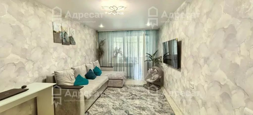 3-к кв. Волгоградская область, Городище рп ул. Пархоменко, 41А (61.7 ... - Фото 1