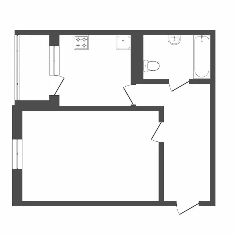 1-комнатная квартира: Тюмень, улица Муравленко, 3к1 (38.6 м) - Фото 0