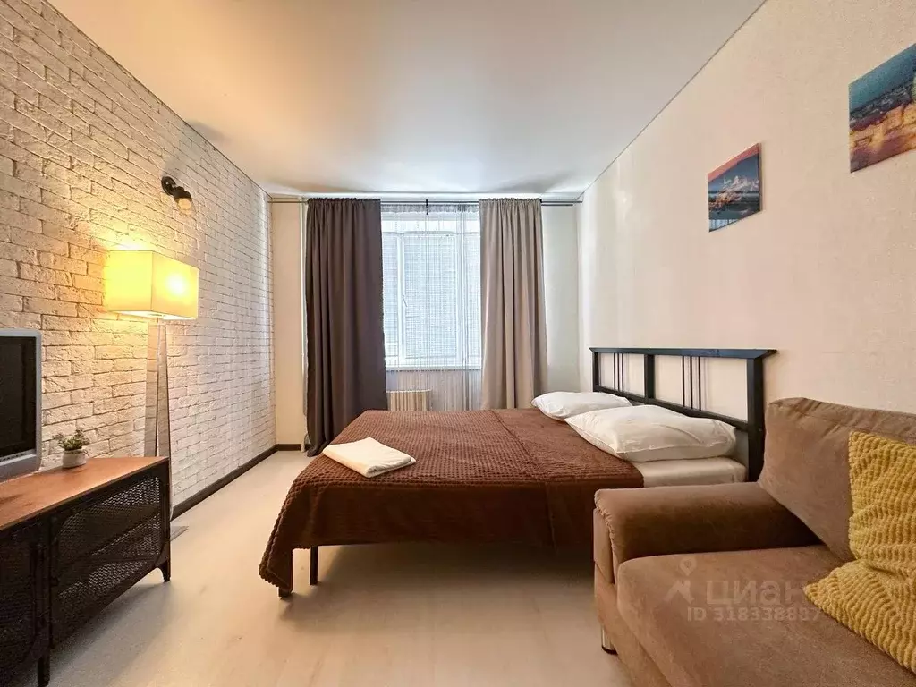 1-к кв. Самарская область, Тольятти Тополиная ул., 38 (34.0 м) - Фото 1