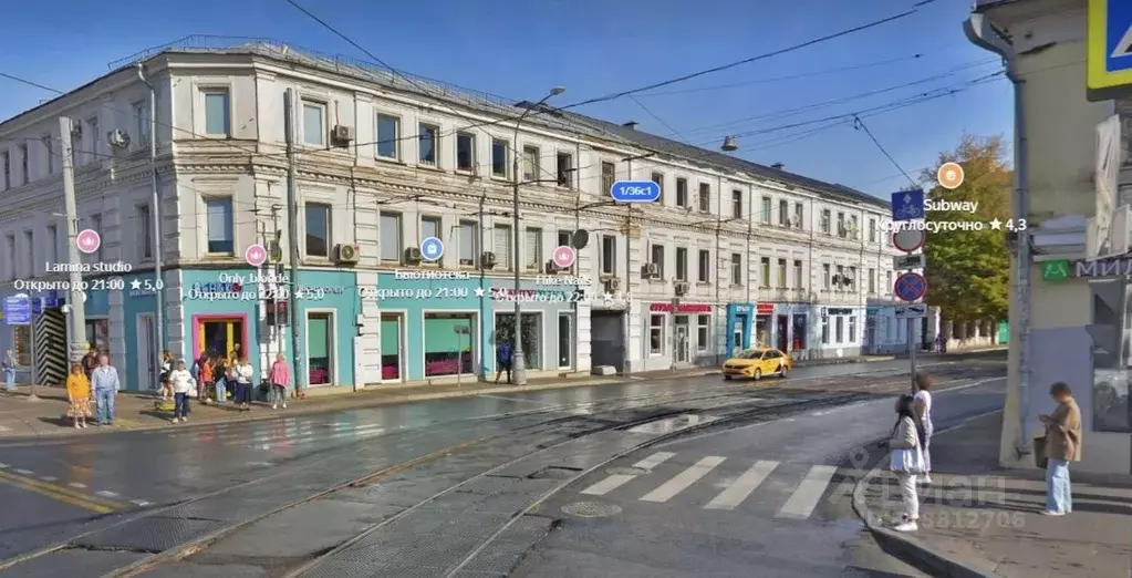 Торговая площадь в Москва ул. Палиха, 1/36с1 (33 м) - Фото 0