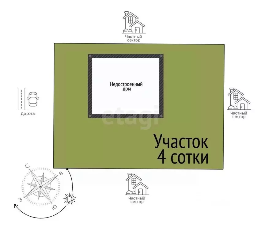 Участок в Адыгея, Майкоп Весна СНТ, проезд 13-й (4.0 сот.) - Фото 1