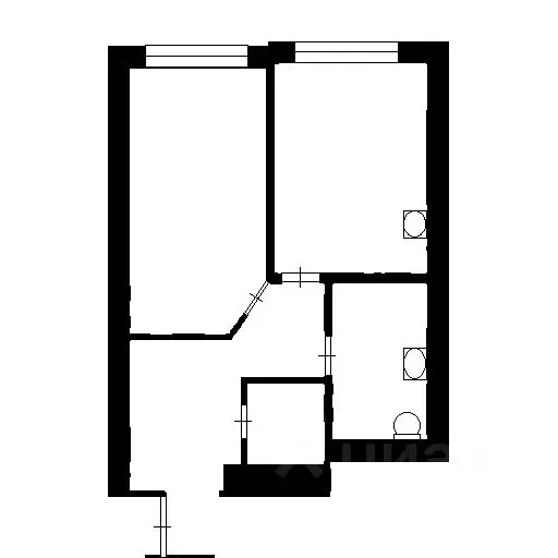 1-к кв. Москва проезд Невельского, 6к3 (37.0 м) - Фото 2