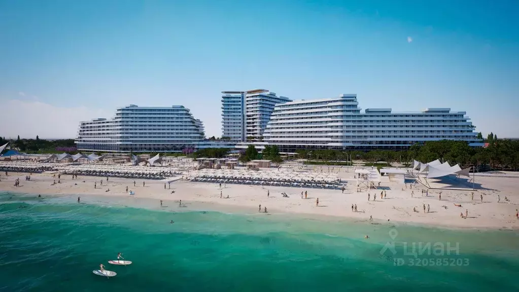 2-к кв. Крым, Саки Птица жилой комплекс (133.19 м) - Фото 1