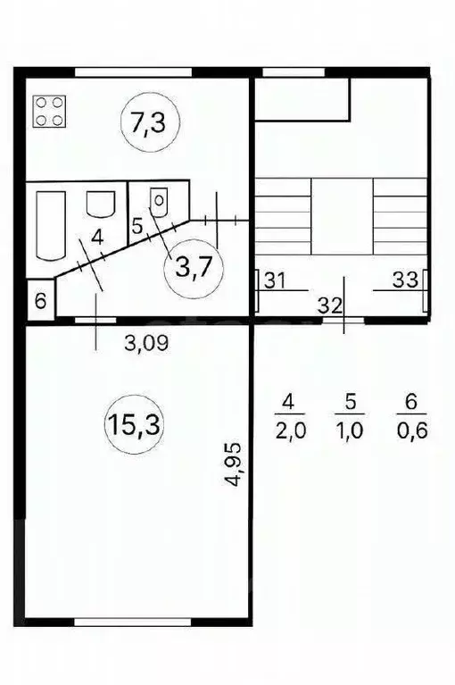 1-к кв. Санкт-Петербург Меншиковский просп., 5К3 (30.0 м) - Фото 1