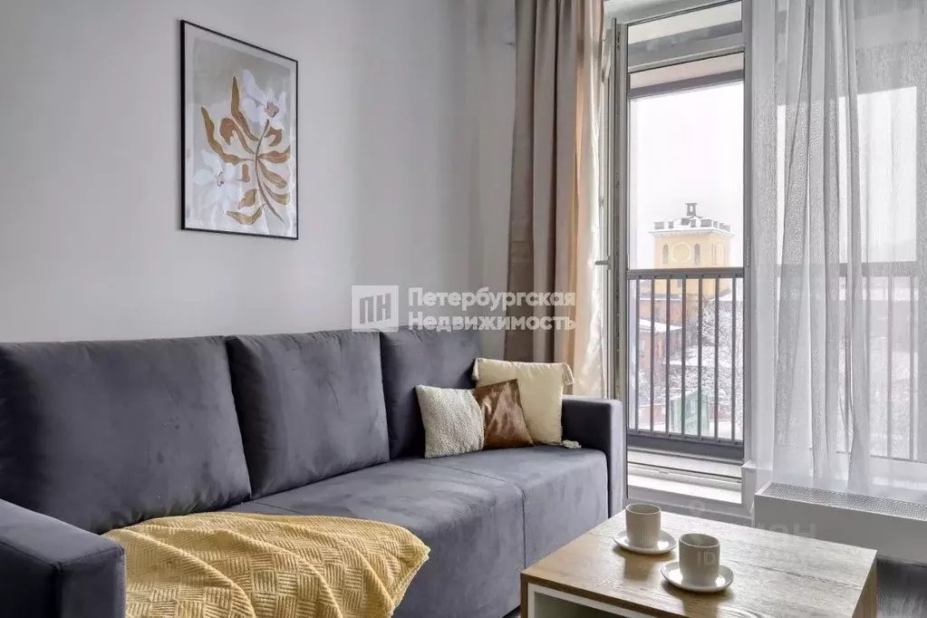 Студия Санкт-Петербург Уральская ул., 25 (24.6 м) - Фото 1